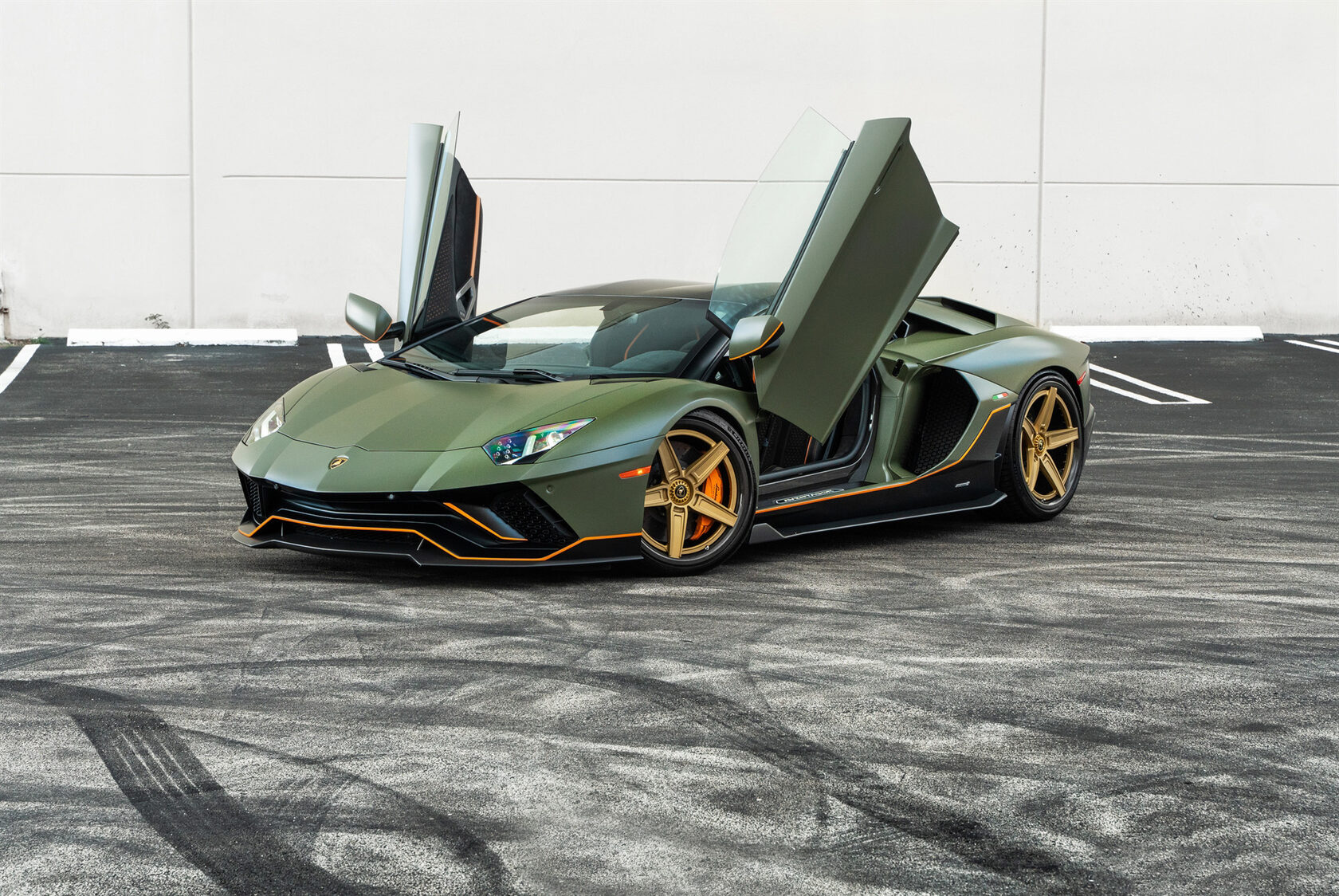 Matt Metal Army Green